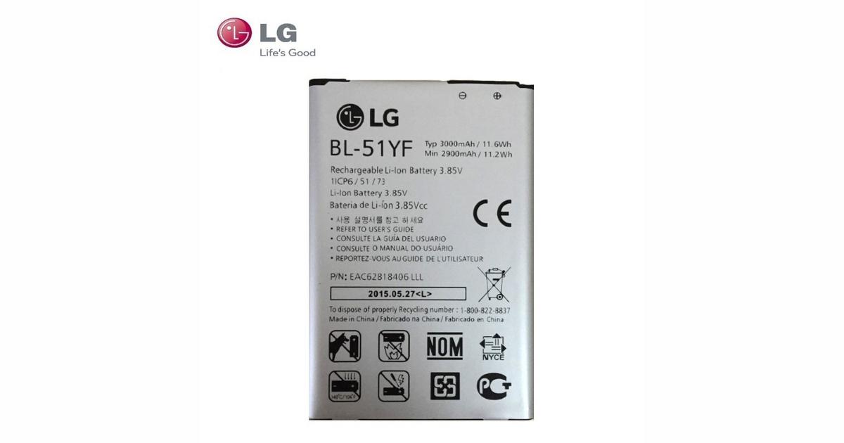 Lg Bl Yf Original Battery G H Li Ion Mah Eac Oem