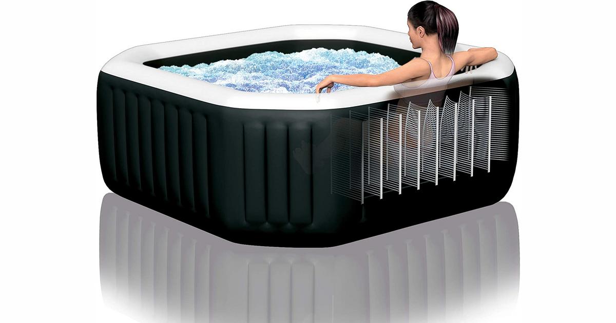 Intex Bassein Pure Spa Octagon Bubble Jet 201 X 71cm 128458