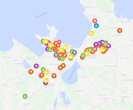 Tallinlane kogub kaardile pisipoode