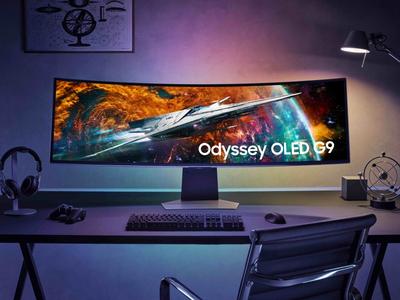 Samsung tutvustas uut ülisuurt 49-tollist mängurimonitori Odyssey OLED G9