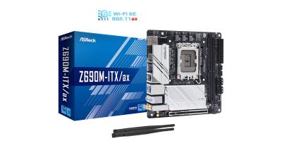 ASRock Z690M-ITX/ax emaplaat, 2x16GB DDR4