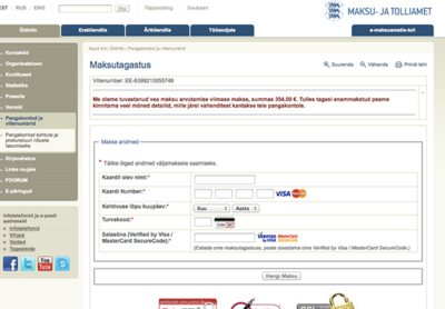 Maksuameti nimel saadetakse taas libakirju