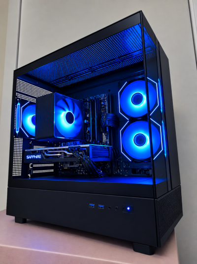 Cyber Frost || Ryzen 5 5600x // RX 580