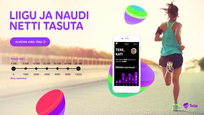 Telia hakkas sammude eest tasuta internetti jagama