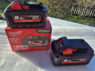 Milwaukee M18 8Ah akud Forge ja High Output hea hinnaga