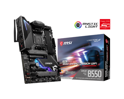 AMD Ryzen 5600X, Ryzen 2600, MSI B550 GAMING CARBON WIFI