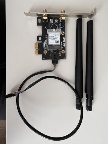 Asus Pci-e Wi-Fi 6E Adapter /PCE-ACE5400
