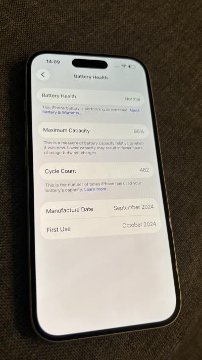 Iphone 16 128gb valge