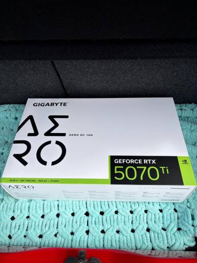 Gigabyte GeForce RTX™ 5070 Ti AERO OC 16G GDDR7 - DLSS 4
