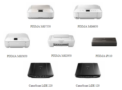 Canon uuendab PIXMA ja CanoScani printeritesarju