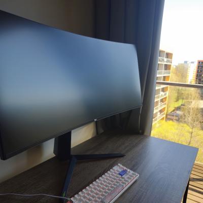 34" Curved LG 160hz Monitor (LG UltraGear 34GN850)