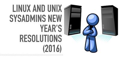 Linux ja Unix süsadminnide uusaastalubadused