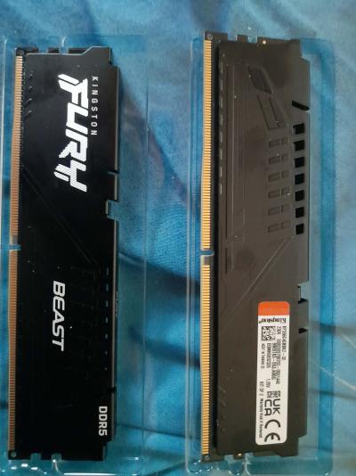 Kingston DDR5 Fury Beast Black 32GB 2x16GB 5600 CL40