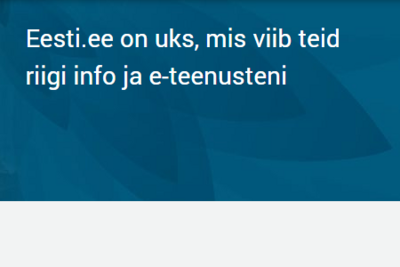 Eesti.ee uueneb
