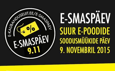 PRESSITEADE: 9. novembril toimub Eesti suurim e-ostlemise päev!