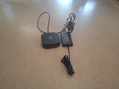 HP USB-C Dock G5 essential +120W laadija