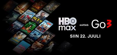 HBO Max sisu on Go3 platvormi vahendusel Baltikumis saadaval alates 22. juulist