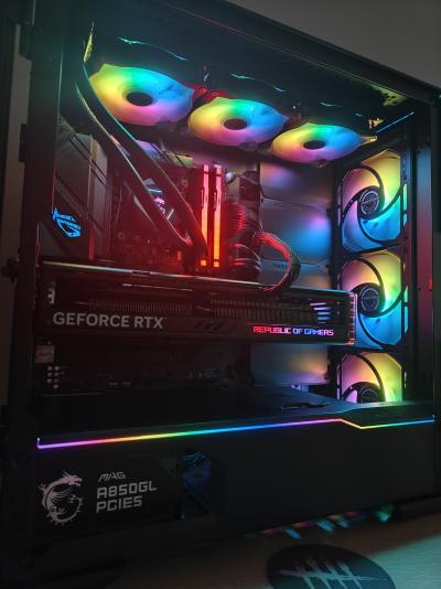 Geimer Rog-Mag :: i7-13900F, ROG B760, ROG 4070 TI, 32GB DDR5, 2TB SSD, 850W, jne