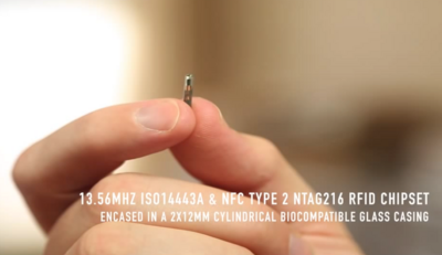 Rootslased paigaldavad massiliselt NFC-kiipe naha alla