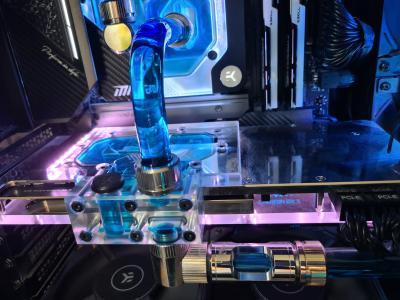 EVGA 3080 xc3 + EK X Veeplokk