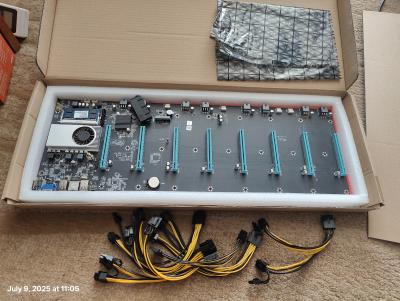 mining mb 8x, riserid,  M.2 SATA SSD USB box
