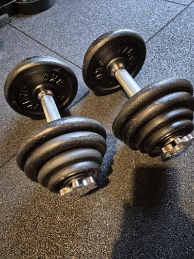 Tunturi malmhantlid 2 x 15KG