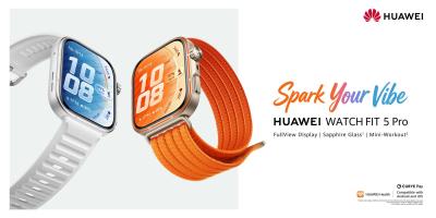 Huawei tõi turule aktiivsetele noortele suunatud Huawei Watch Fit 5 kellaseeria