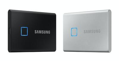 Samsung tõi turule sõrmejäljelugejaga kaitstud kaasaskantava SSD ketta T7 Touch