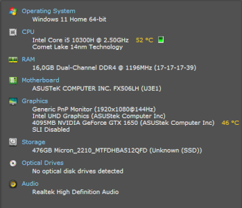 Asus TUF Gaming F15