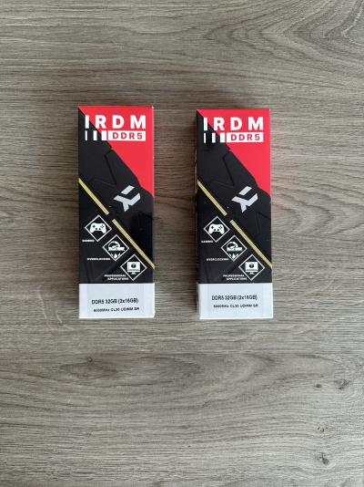 2x kiti DDR5 Goodram IRDM 32GB (2x16 GB) 6000 MHz CL30