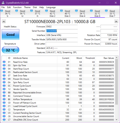 18TB, 16TB, 12TB, 10TB Exos, Ironwolf, WD GOLD, Toshiba HDD kettad