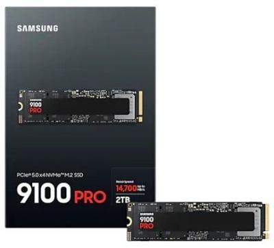 UUED! 2TB Samsung 9100 PRO PCIe 5.0 NVMe ssd kettad