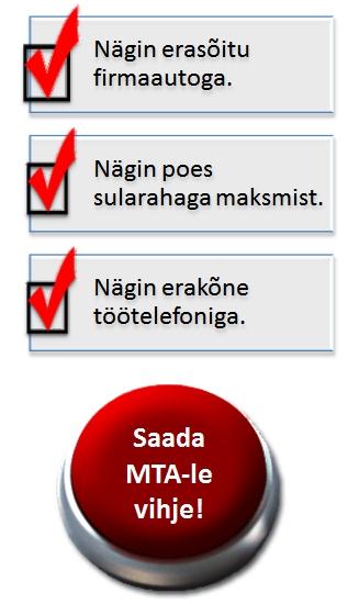 Erasõiduks tööauto kasutaja saab &quot;naabrivalve&quot; korras maksuametile üles anda