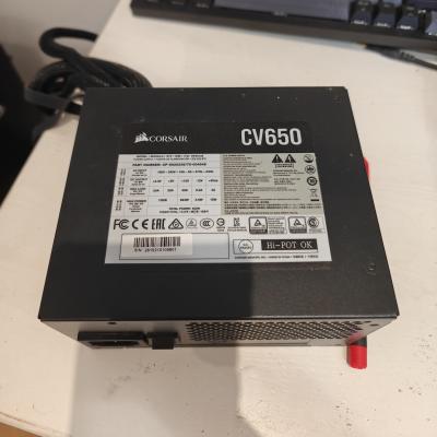 Kapitühjendus: R5 5600x, 16 GB DDR4 G.Skill, Corsair CV650