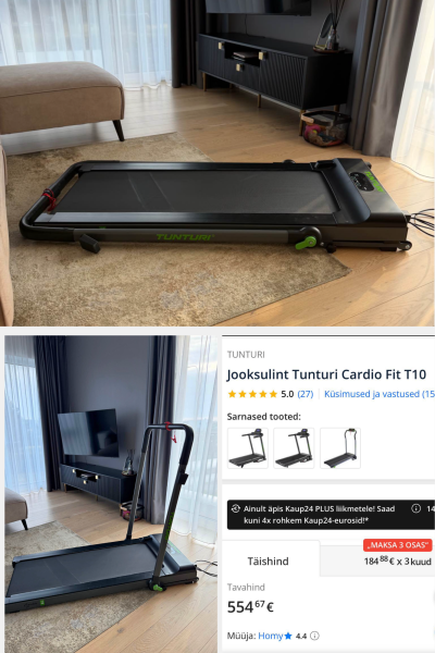 Jooksulint Tunturi Cardio Fit T10