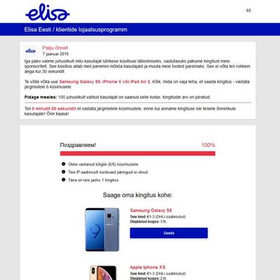 Ettevaatust! Liikvel on Elisa ja Omniva libakampaaniad