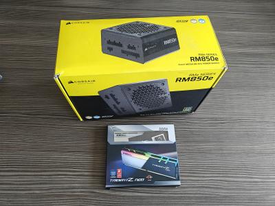 DDR4 64GB ja RM850e 850W PSU