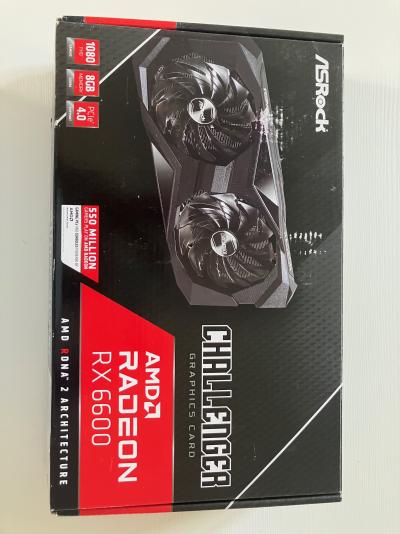 Asrock Radeon RX 6600 Challenger D 8GB
