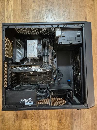 GTX 3060 TI kast ilma kõvakettata + pudipadi
