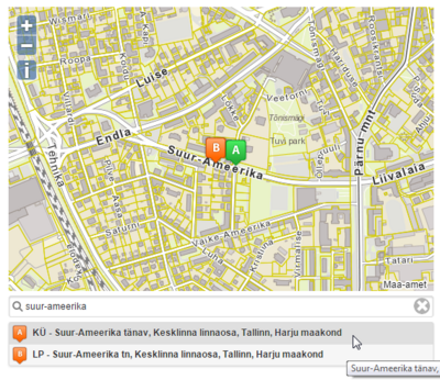 Maa-ametil valmis integreeritav aadressiotsingu teenus In-ADS