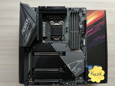 LGA 1200 Z490 AORUS ULTRA, Intel Core i7-10700K, Corsair Vengeance 16GB (2x8GB) DDR4 3000Mhz