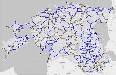 Selline saab olema EstWini magistraalvõrk 2018. aastal
