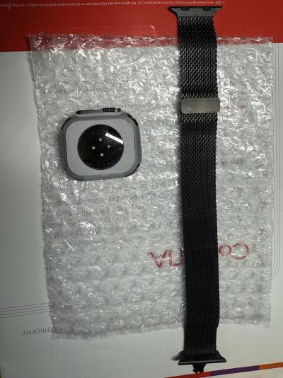Apple Watch Ultra 3 GPS + Cellular 49mm Black Titanium Case with Black Titanium Milanese Loop L