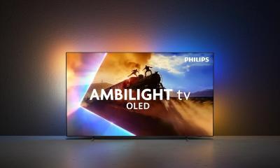 65"  Philips 65OLED718/12 Google TV + Ambilight + 120hz