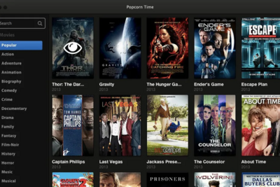 Netflixi ohustanud Popcorn Time pandi kinni