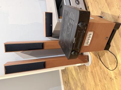 Kõlarid/ressiiver Marantz 1504 Yamaha sw215 ns-c125 ns-125f