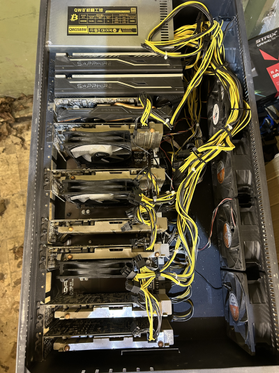Vanad krüptominerid XFX RX480 GTR 8GB / Sapphire Nitro RX 480 8GB / Ondaminer