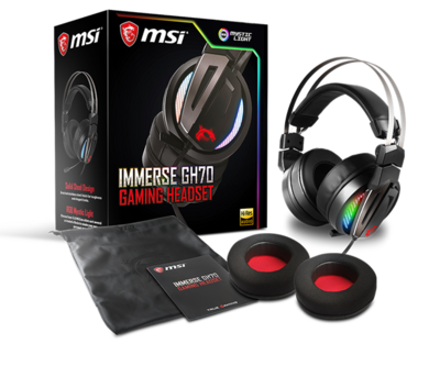 MSI uued lisaseadmed (Immerse GH70; MSI VIGOR GK70; MSI Clutch GM70)