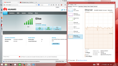 Elisa maailma kiireima 4G interneti demol ulatusid kiirused 300Mbit/s