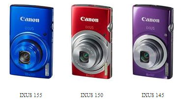 Canon lisas IXUS-sarja kolm uut kaamerat